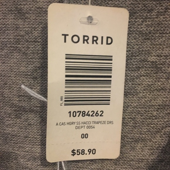 Torrid Hacci Knit Trapeze Dress 00 - Picture 4 of 5